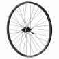 Roue vtt 26" klixx disc tubeless ready avant noir moyeu Shimano acera m3050 centerlock blocage - jante 23c 32 rayons  all