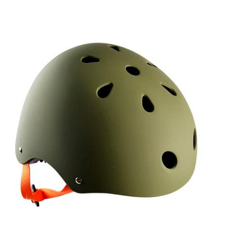 CASQUE ENFANT POLISPORT URBAN RADICAL TAG KAKI (URBAIN/BMX/SKATE) REG.OCCIPITAL 53/55