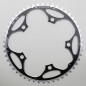 PLATEAU ROUTE 5BRA D.130 STRONGLIGHT 50DTS EXTERIEUR NOIR ALU 7075 TYPE SHIMANO  9-10V.