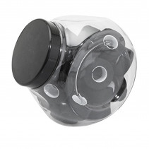 Ruban de guidon Velox tressostar coton noir 20mm x 2,50m (vendu a la jarre de 30)