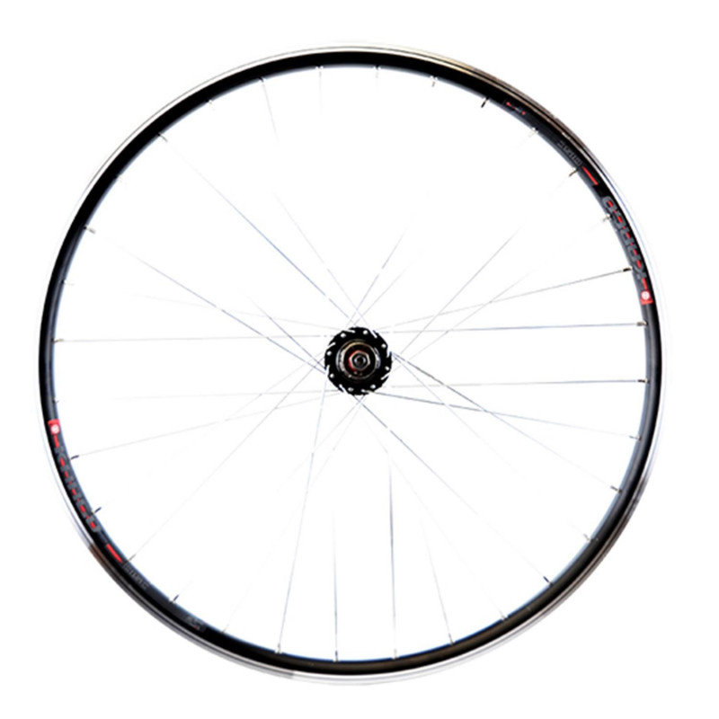 Roue velo e bike/vae/cargo 28" ar blocage k7 jante noir mach1 kargo.moy.Velox disque 6t/v