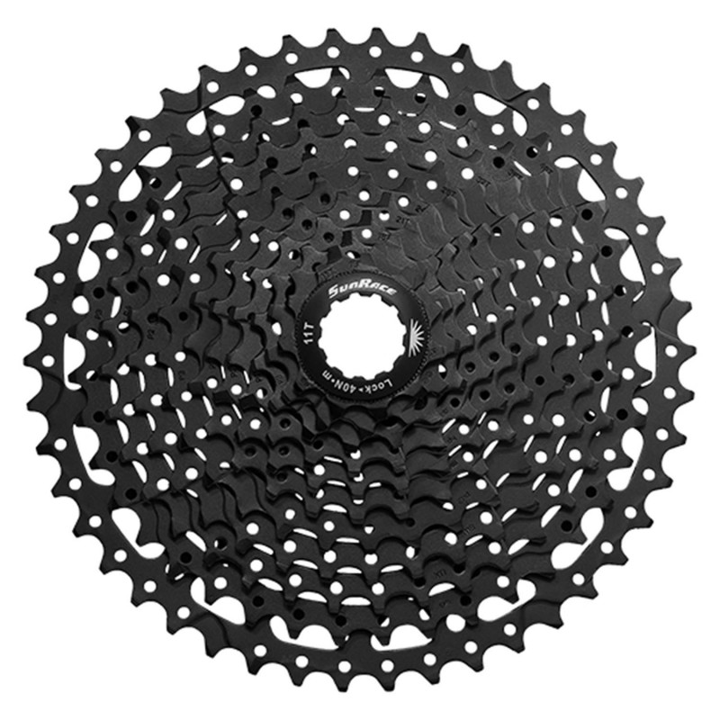 Cassette 11v. vtt Sunrace csms8 noir - 11-36dts (compatible Shimano)