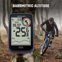 Compteur velo sans fil/gps Sigma rox  4.0 30 fcts blanc