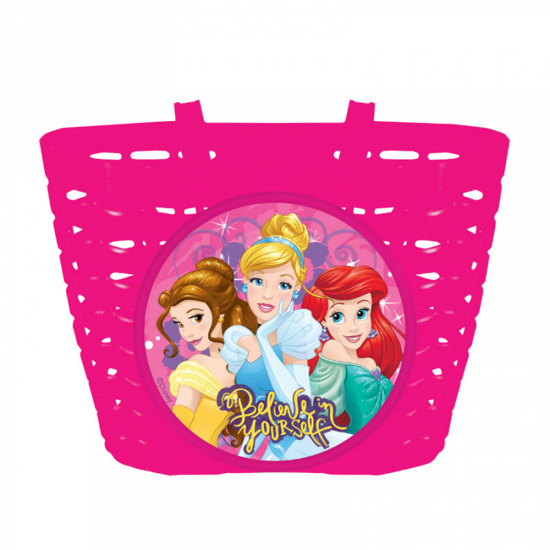 PANIER AVANT ENFANT DISNEY PRINCESSE ROSE FIXATION PAR SANGLE SUR CINTRE