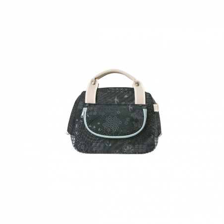 BASIL BOHÈME-CITY BAG KF,hndlbr bag,8L, charcoal