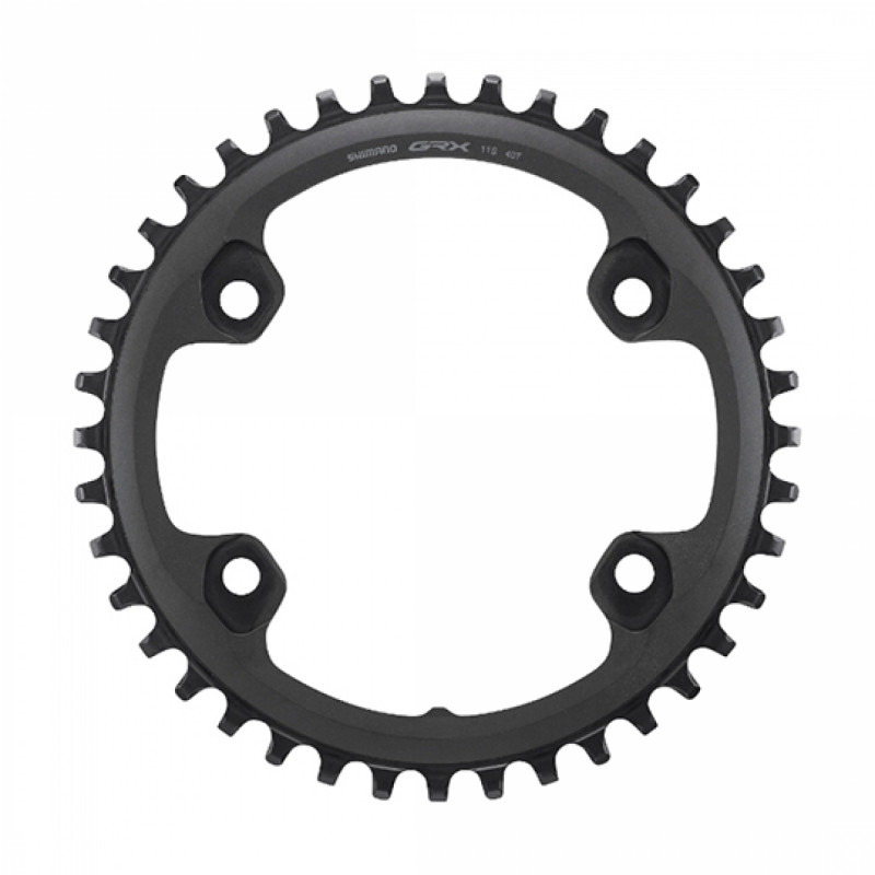 PLATEAU GRAVEL MONO DIAM 110 40DTS NOIR SHIMANO ORIGINE GRX600 4 BRANCHES 11V.