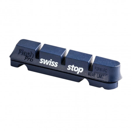 Patin route swisstop flash pro bxp bleu jte alu gomme hte perf.  adapt. Shimano/Sram (2 pr