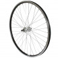 Roue vtt 26" p2r arriere alu noir double paroi moy alu roue libre 7-6v. blocage