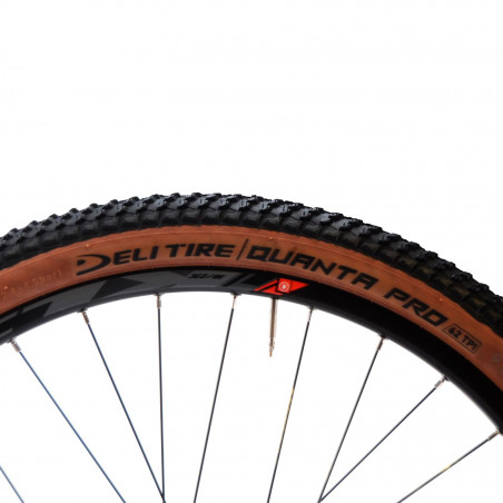 Pneu gravel 26x2.10 ts Deli quanta pro noir/marron tan sa-270 (54-559)