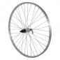 Roue vtc 700x35 arriere alu moyeu Shimano tx500 blocage pour cassette Shimano 9-8v.