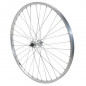 Roue vtt 26" avant alu moy alu axe plein (vendu avec ecrou 9x100)