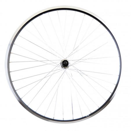 Roue vtc 28" ar blocage k7 jante noir mach1 er10. moyeu Shimano tx500 v-brake 8/9/10v 36t