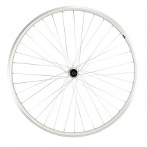 Roue vtc 28" ar blocage k7 jante argent mach1 er10.moyeu Shimano tx500 v-brake 8/9/10v 36t