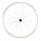 Roue vtc 28" ar blocage k7 jante argent mach1 er10.moyeu Shimano tx500 v-brake 8/9/10v 36t