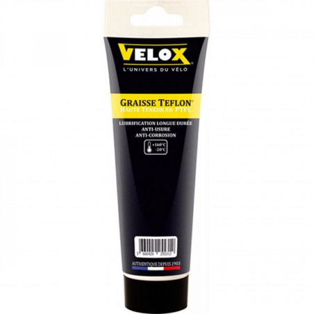 GRAISSE TEFLON/PTFE VELOX LONGUE DUREE  (TUBE 100ML)