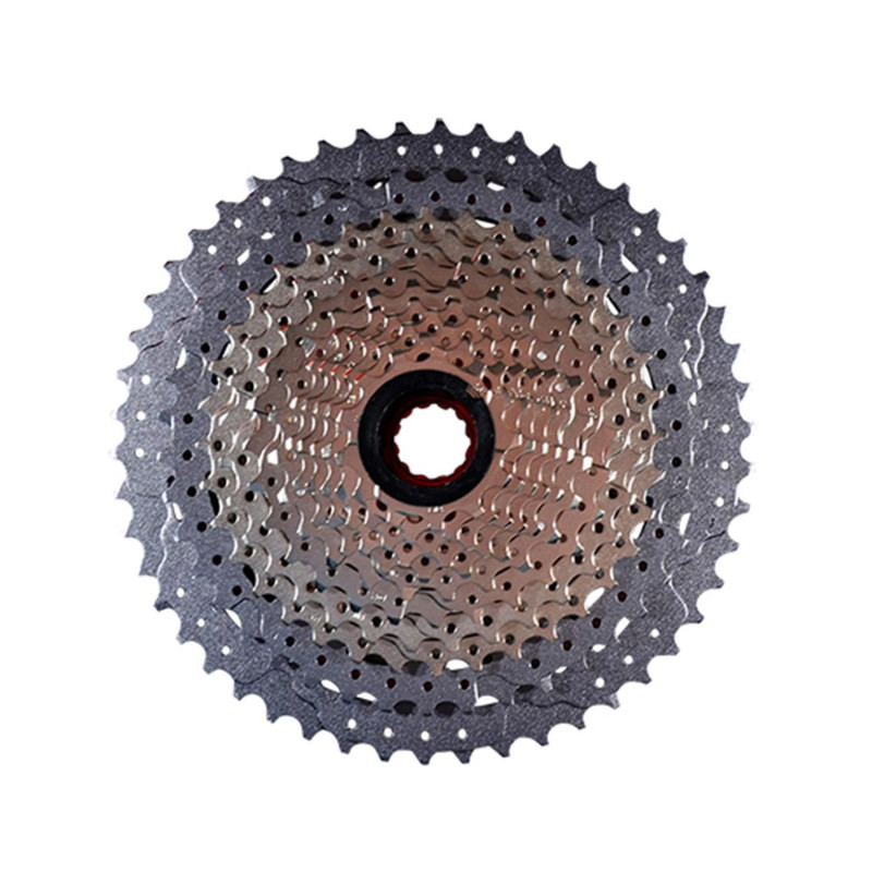 Cassette 12v. Sunrace 11-50 mz90 compatible Shimano-Sram-Sunrace metallic silver