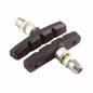 Porte patin vtt clarks a vis v-brake asymetrique noir 70mm (pr)
