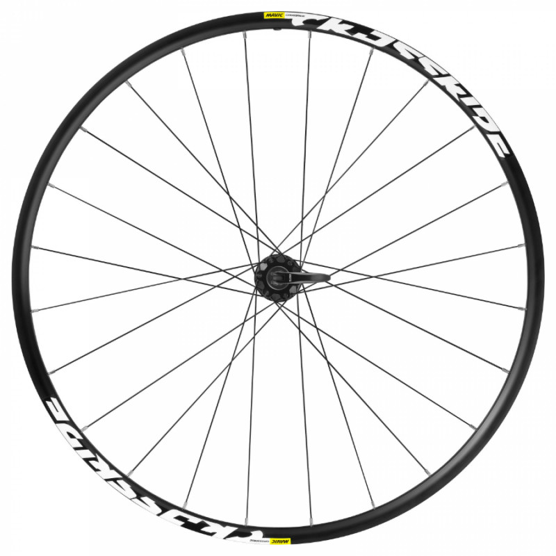 Roue vtt 29" mavic crossride arriere 10-11v. disc 6 trous blocage jante 622-21