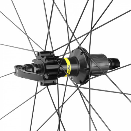 Roue vtt 29" mavic crossride arriere 10-11v. disc 6 trous blocage jante 622-21