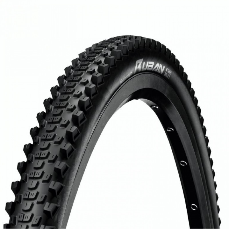 Pneu vtt 27.5x2.60 tr Continental ruban flanc reflechissant tt noir (65-584)