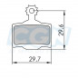 Plaquette frein vtt 30 clarks kevlar competition  adapt. magura mt2/mt4/mt6/mt8 (pr)