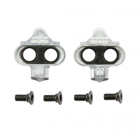 CALE PEDALE VTT SPD SHIMANO SM-SH56 MOBILE ARGENT (PR)