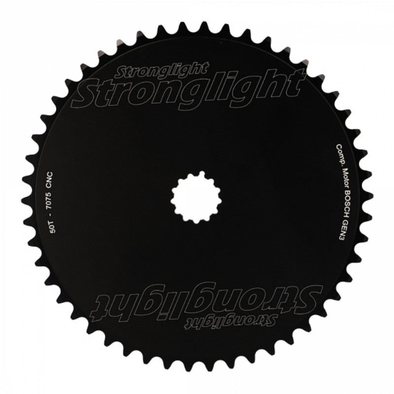 PLATEAU E BIKE/VAE MONO DIRECT MOUNT 50DTS ALU 7075 NOIR STRONG COMP. BOSCH GEN3 BNI