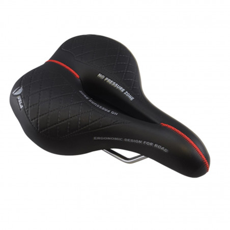 SELLE LOISIR MONTE GRAPPA 2009 VELA ELASTOMERE MIXTE NOIR TYPE TRANSAM