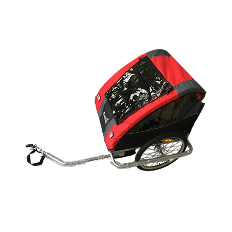 Remorque enfant optimiz rouge charge maxi 36kg