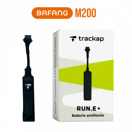 TRACKER - TRACEUR - DISPOSITIF DE SECURITE TRACKAP GPS RUN E  2023 COMPATIBLE BAFANG M200 CONNECTEUR XT30 avec 1 an abonnement