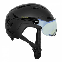 CASQUE VELO ADULTE MAVIC SPEEDCITY NOIR VISIERE INTEGREE TAILLE 51-56 REGLAGE MOLETTE 370GRS - HOMOLOGUE -