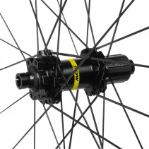 Roue vtt 27.5" mavic e-deemax boost tubeless ready arriere 10-11v. axe traversant boost 12-148 disc 6 trous jante 584-35