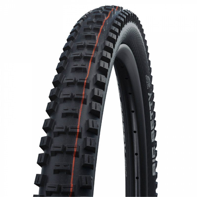 Pneu vtt gravity - vae 29 x 2.60 Schwalbe big betty addix super gravity enduro noir tle tubeless-tubetype ts (65-622)