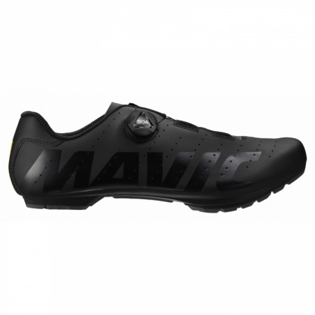 CHAUSSURE CYCLOTOURISTE MAVIC COSMIC BOA NOIR 40 2-3 SERRAGE BOA FIXATION 3 POINTS COMPATIBLE LOOK-SHIMANO (PAIRE)