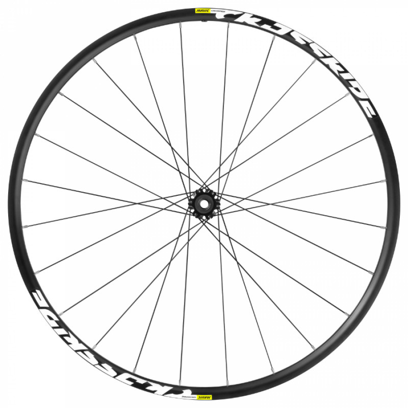 Roue vtt 27.5" mavic crossride avant disc 6 trous blocage jante 584-21