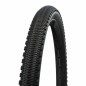 Pneu gravel vae 700 x 40 Schwalbe g-one overland addix noir ts (40-622) tle renfort super ground tubeless-tubetype homologue