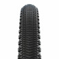 Pneu gravel vae 700 x 40 Schwalbe g-one overland addix noir ts (40-622) tle renfort super ground tubeless-tubetype homologue