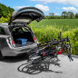 PORTE VELO PLATEFORME EUFAB AMBER POUR 3 VELOS FIXATION RAPIDE SUR L'ATTELAGE - COMPATIBLE POUR METTRE 2 VAE  - CHARGE MAXI