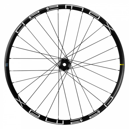 Roue vtt 27.5" mavic e-deemax boost tubeless ready avant axe traversant 15-110 disc 6 trous jante 584-35