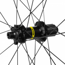 Roue vtt 27.5" mavic crossmax boost tubeless ready arriere 10-11v. axe traversant boost 12-148 disc 6 trous jante 584-25