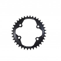 PLATEAU VTT MONO DIAM  96 EXTER 34DTS NOIR 4 BRANCHES TA ONE 96 (COMP.SHIMANO 10/11/12V)