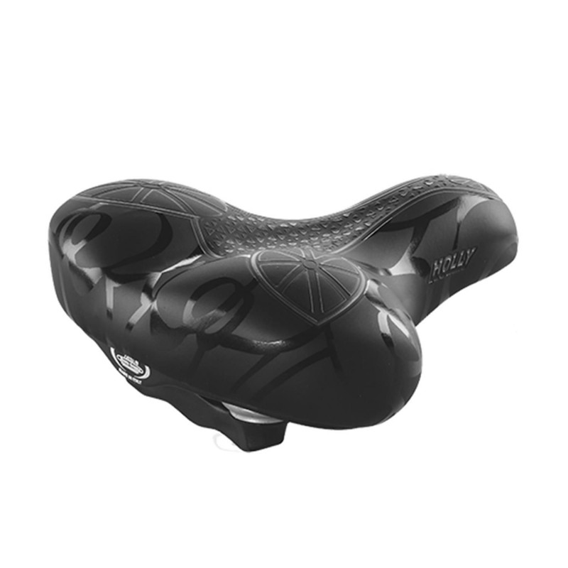 SELLE LOISIR MONTE GRAPPA 1608 ELASTOMERE GEL FEMME NOIR