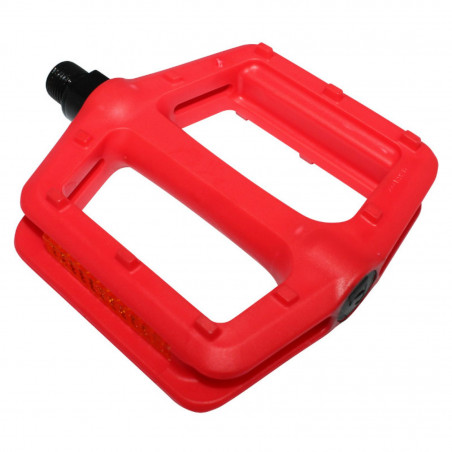 PEDALE BMX VP RESINE COLORI ROUGE 9-16"