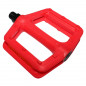 PEDALE BMX VP RESINE COLORI ROUGE 9-16"