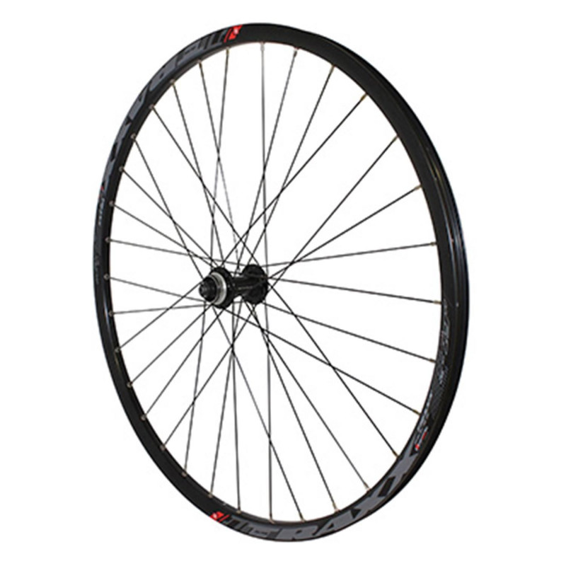ROUE VTT 29" TRAXX21 DISC AVANT NOIR ?ILLET MOYEU SHIMANO RM66 CENTERLOCK NOIR RAY. NOIR (TUBELESS READY)