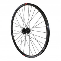 Roue vtt 27.5" traxx21 disc avant noir oeillet moy Shimano m475 6trous noir ray. noir (tubeless ready)