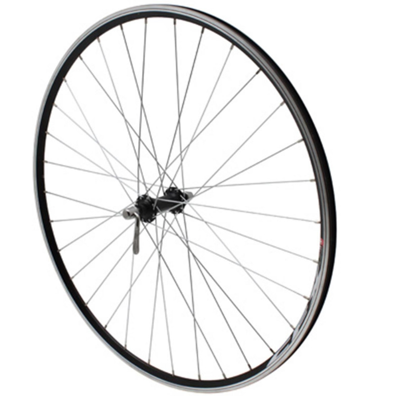 Roue route 700 elan avant cfx noir moy Shimano 2400 ray. noir 32t.