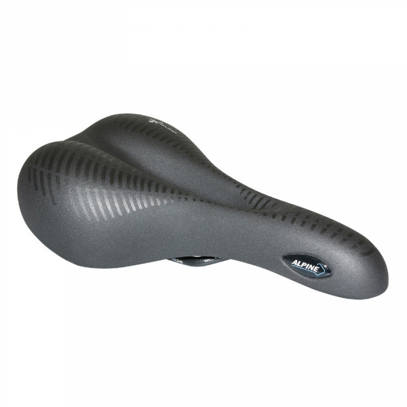 SELLE ROYAL LOISIR GEL ALPINE NOIR MIXTE 265x158mm