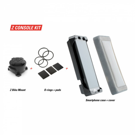 SUPPORT SMARTPHONE ZEFAL Z CONSOLE UNIVERSAL L (LONGUEUR 135 à 175mm, LARGEUR 84mm, EPAISSEUR 12,5mm) ETANCHE AVEC SUPPORT