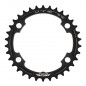 PLATEAU ROUTE 4BRA D.110 POUR SHIMANO ULTEGRA 6800 MICHE 34DTS INTERIEUR COMPATIBLE 105 5800 NOIR 11V.